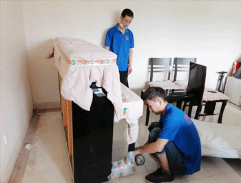 海淀區(qū)搬家現場